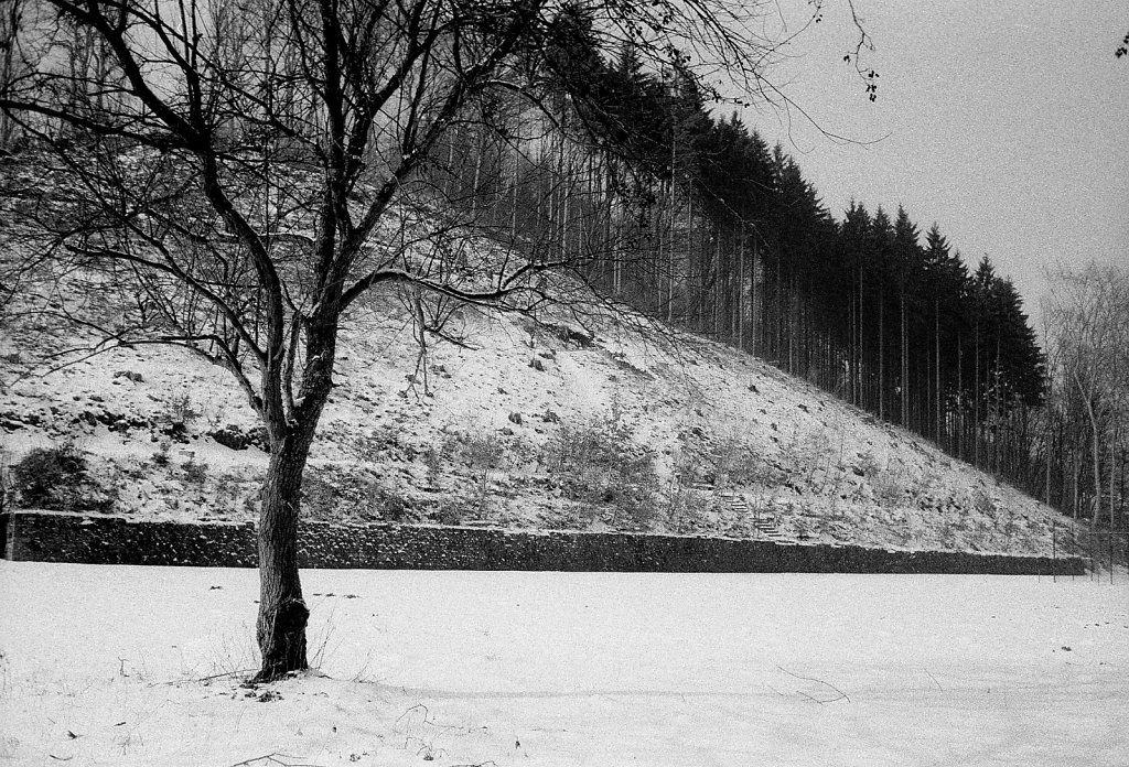 Ehemaliger Sportplatz, Nähe Schwimmbad, 14.02.1985